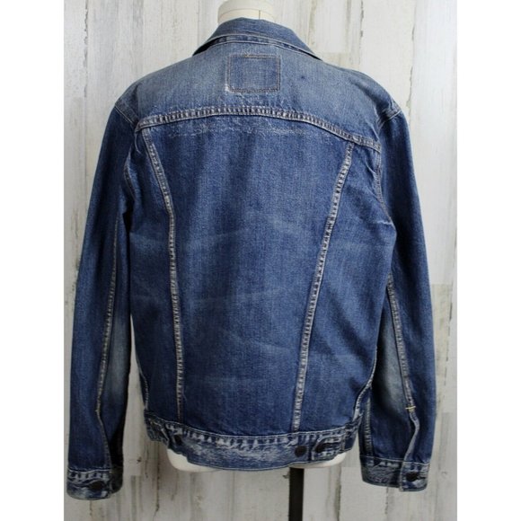 Levi Strauss & Co Denim Trucker Jacket 72334 SZ M - Picture 9 of 9